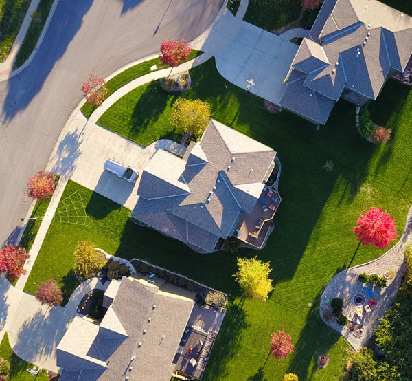 An image of a residential neighborhood that serves as the featured image for Florida Title insurance and why it is important.