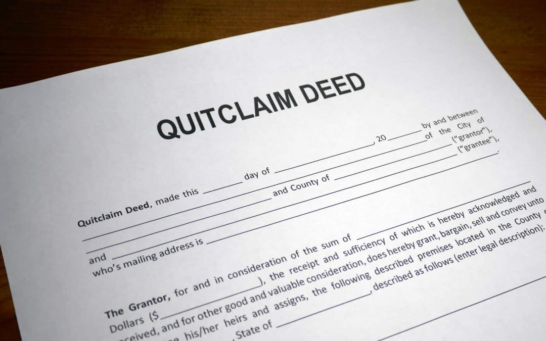 How do Quit Claim Deeds work in Florida?