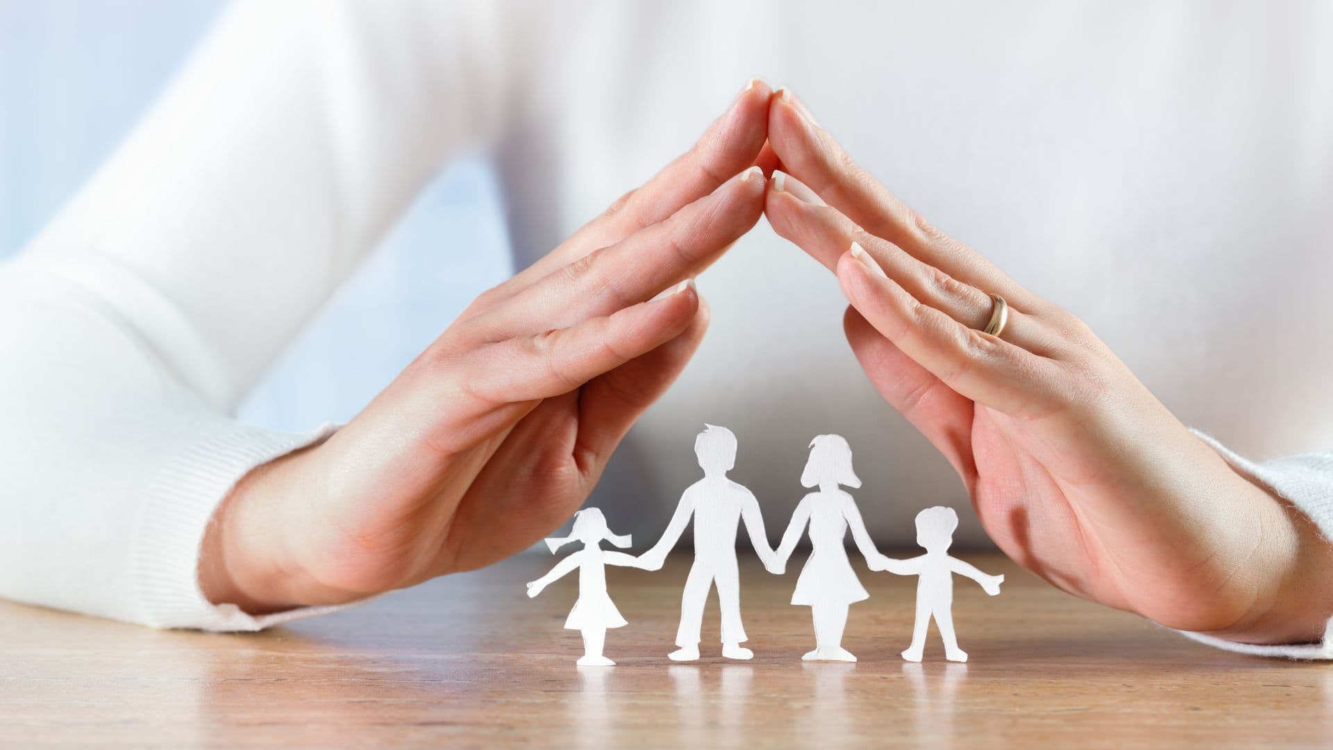 An image of a graphic about family estate planning and living trusts. 