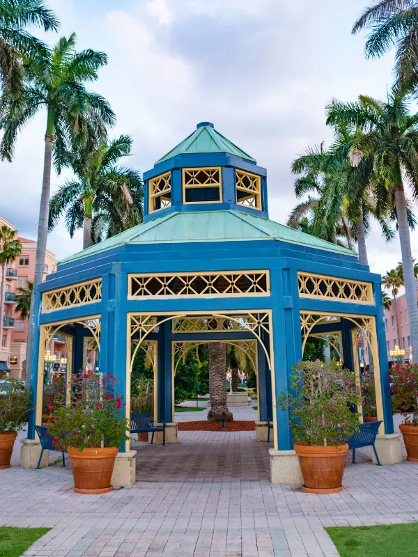 An image of Mizner Park in Boca raton, home of ASR Law Firm. 