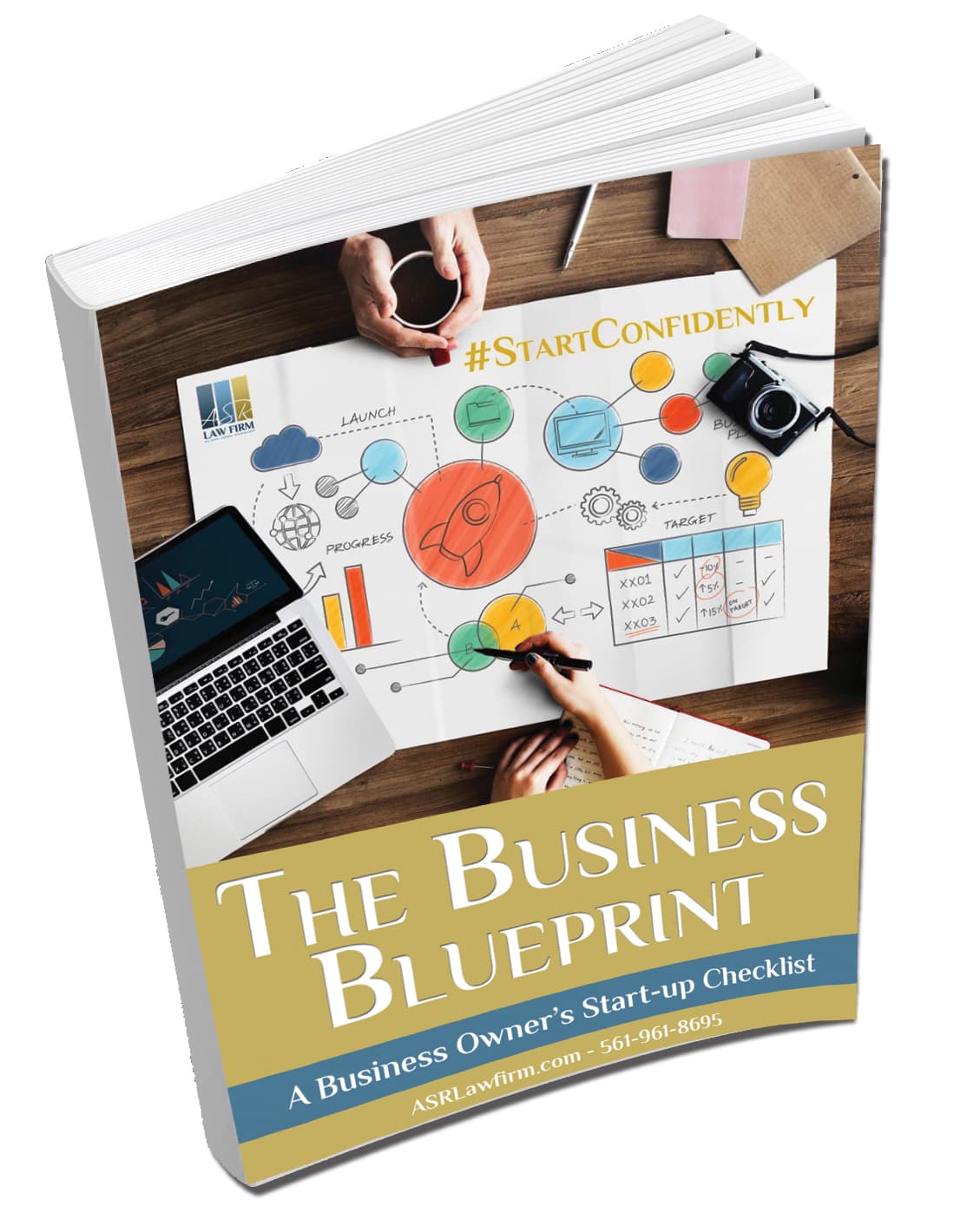 The Business Blueprint E-book from ASR Law Firm An image of the Business Blueprint ebook from ASR law Firm