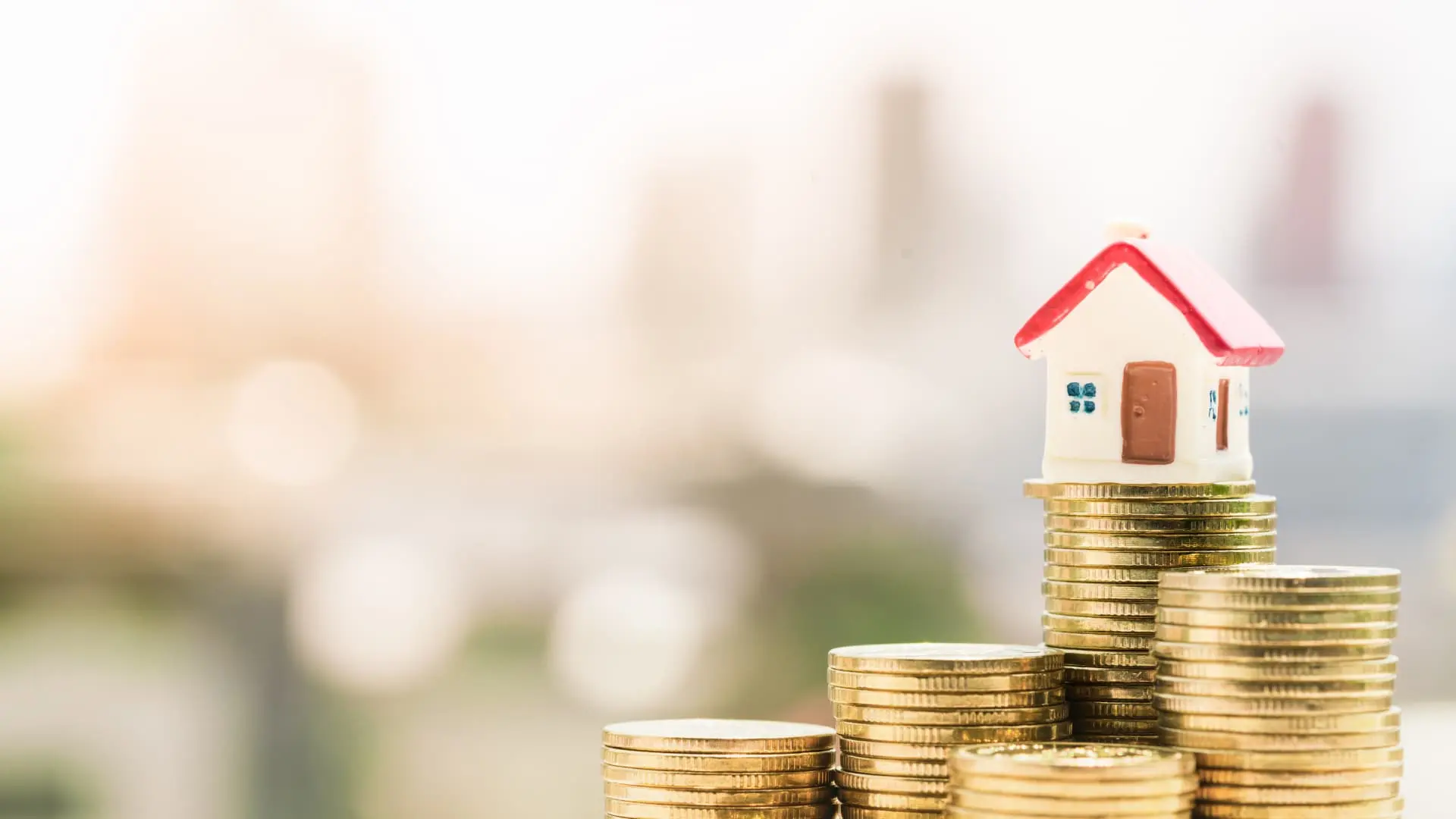 An image of probate avoidance planning via house and money. 