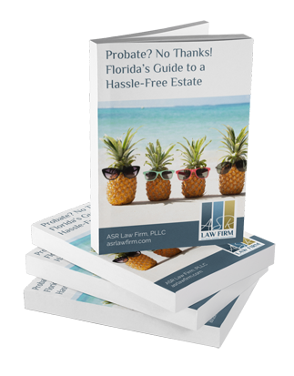 An image of the Probate? No thanks ebook from asr law firm.