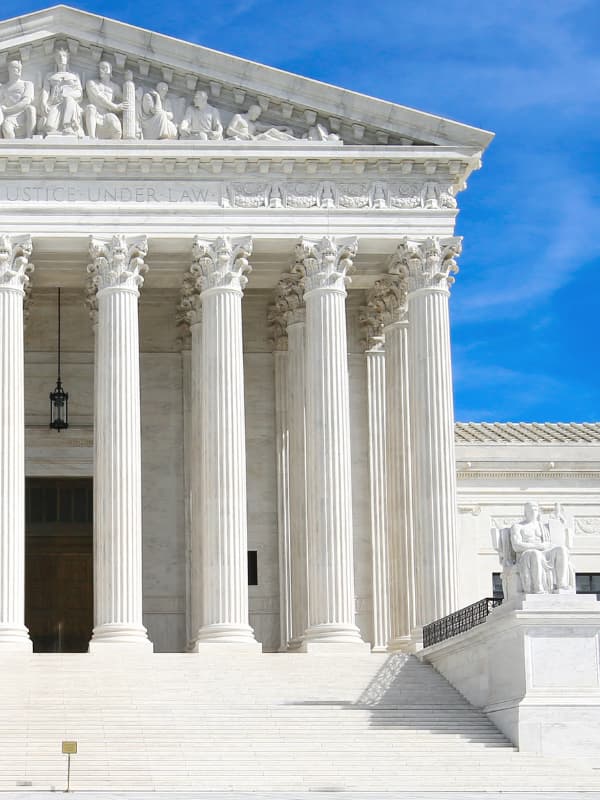 An image of a Federal Court Building illustrating trademark solutions provided by ASR Law Firm.