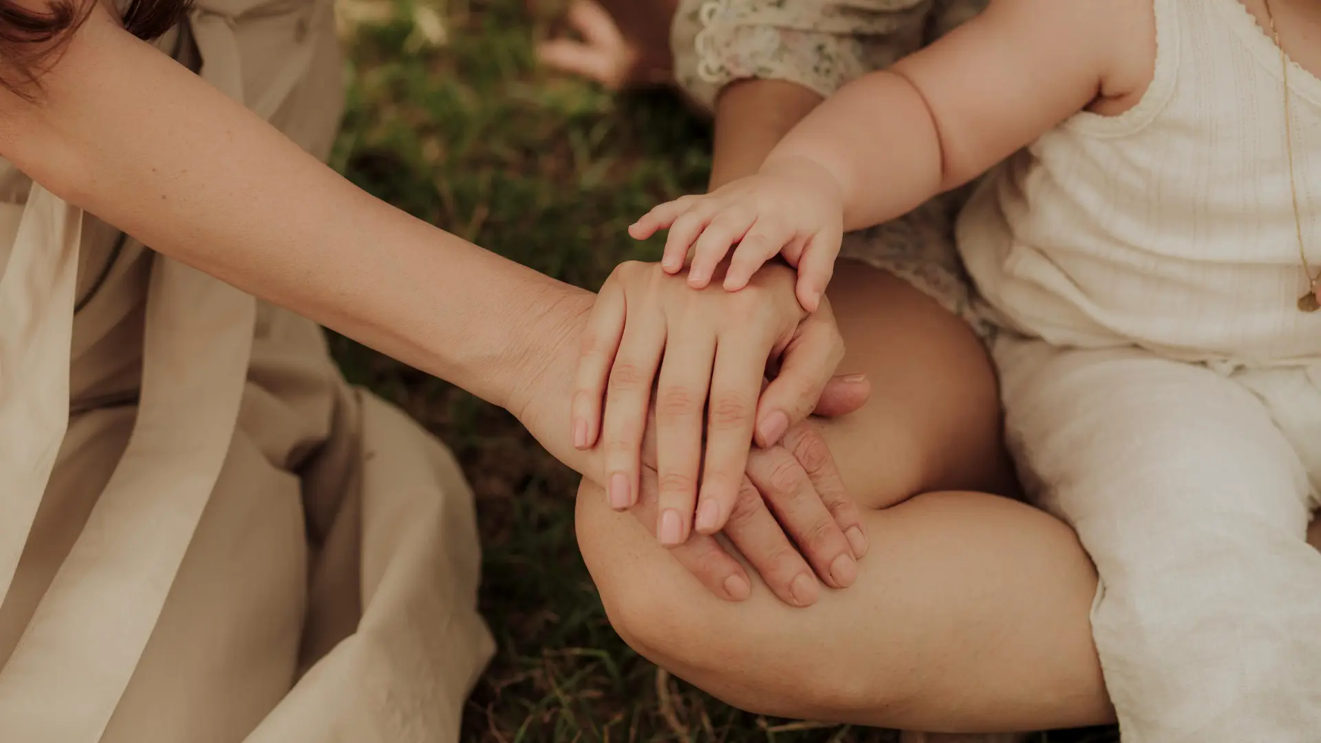 A young family holds hands with their toddler showing estate planning issues like lady bird deeds vs revocable living trusts in florida. in Florida. 