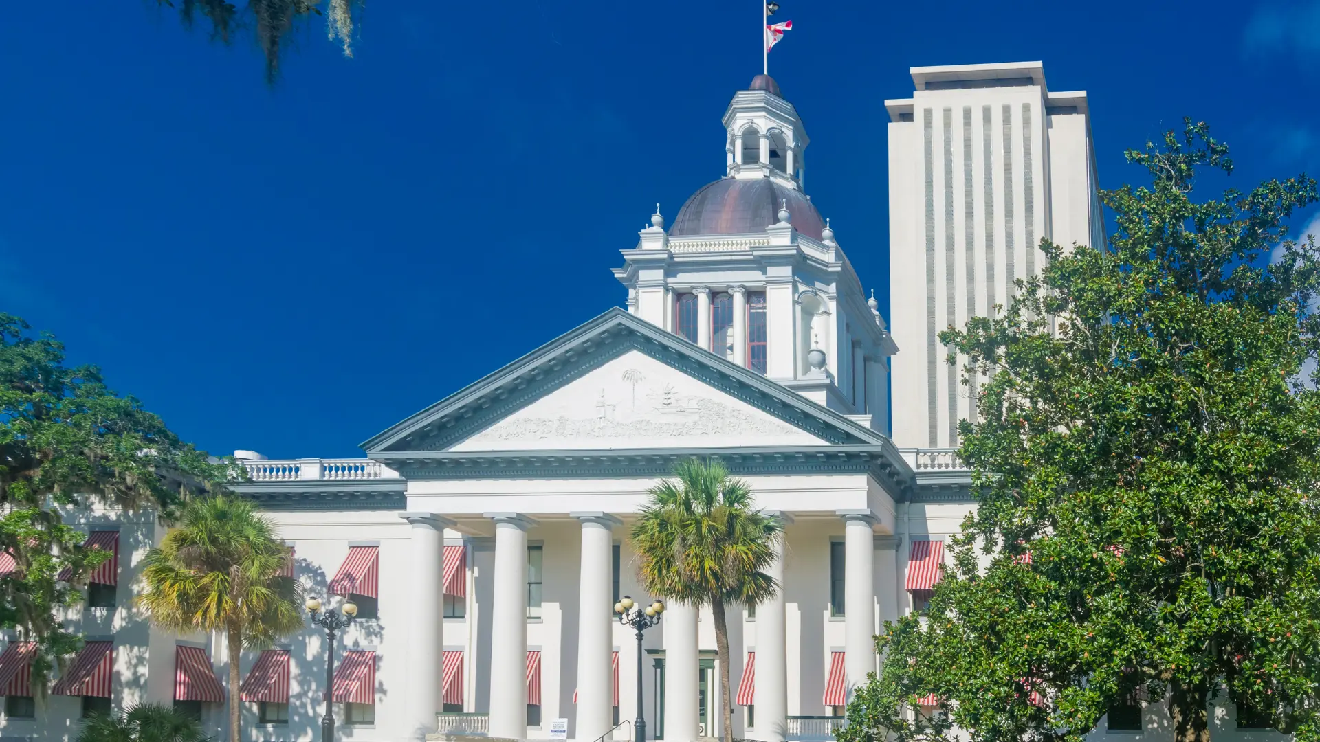 Florida State Capitol building in Tallahassee, home of the Florida Division of Corporations and the state's Series LLC statute